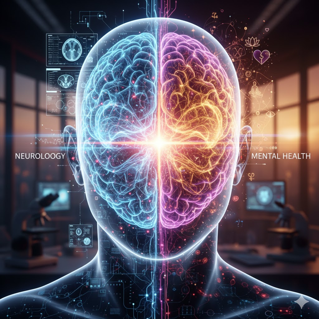 طب الأعصاب والصحة النفسية: فهم العلاقة بين الدماغ والعقل